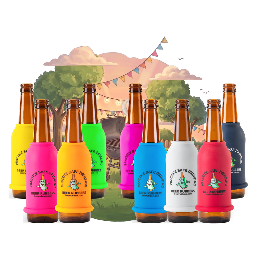 Backyard Bash · 9 Pack Bottle Beer Rubbers