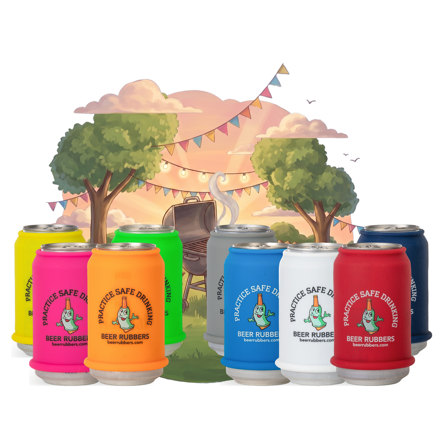 Backyard Bash · 9 Pack Can Beer Rubbers
