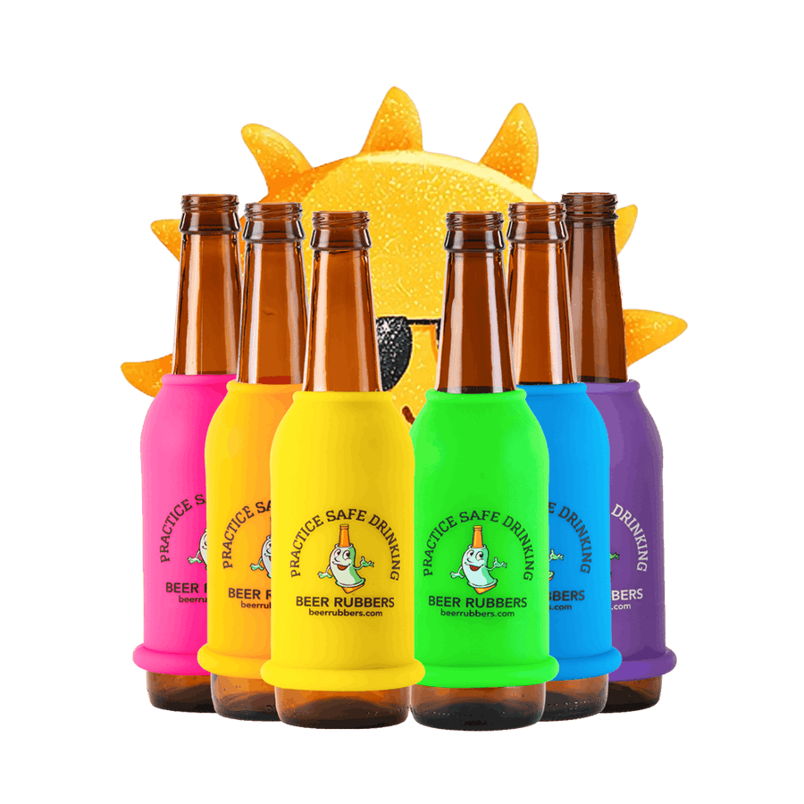 Day Drinker · 6 Pack Bottle Beer Rubbers