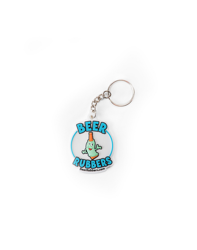 Beer Rubbers Keychain