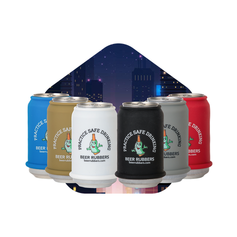 Night Shift · 6 Pack Can Beer Rubbers