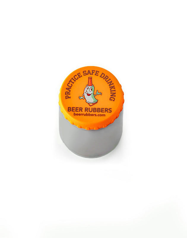 Orange Silicone Can Cap Cover