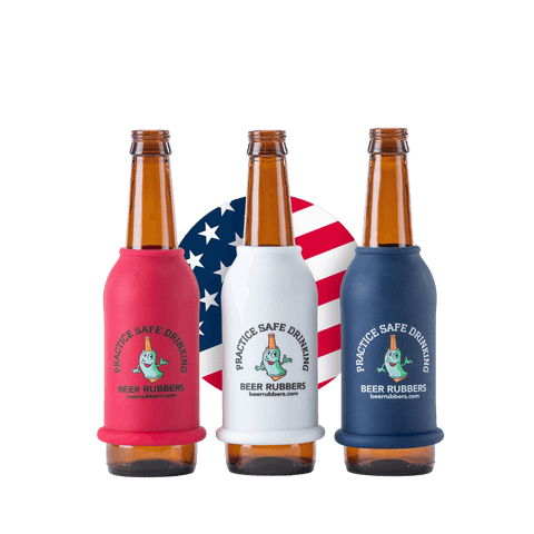 Patriot 3 Pack Bottle Beer Rubbers