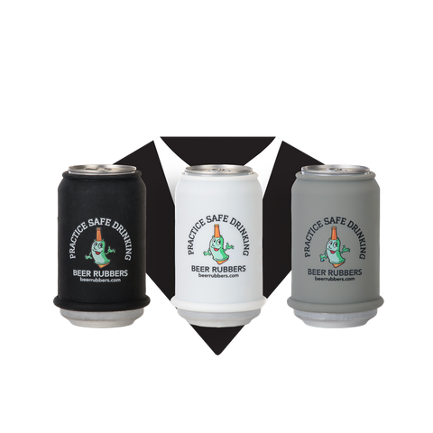 Tuxedo · 3 Pack Beer Rubbers