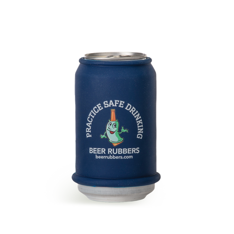 Patriotic Blue can rubber