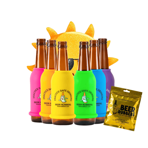 Day Drinker · 6 Pack Bottle Beer Rubbers