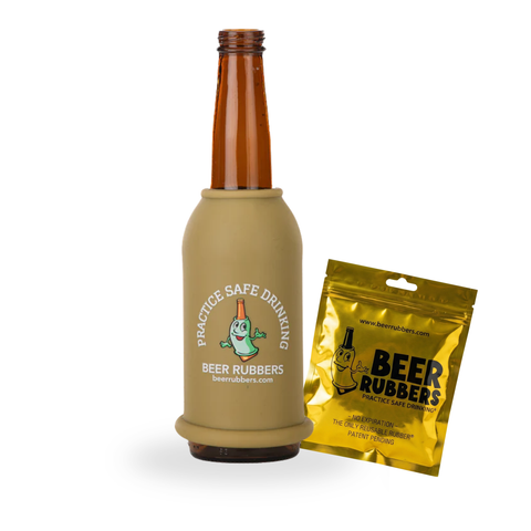 Gold bottle rubber