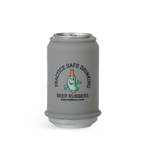 Grey can rubber
