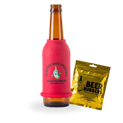 Patriotic Red bottle rubber